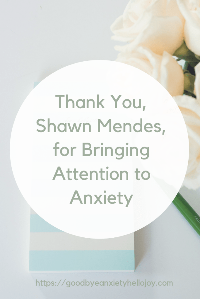 Thank you Shawn Mendes for bringing attention to the illness of anxiety. Your words made a positive impact on my daughter who suffers from anxiety.  #anxiety #childanxiety #shawnmendes #parenting #specialneeds