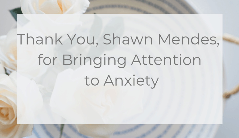 Thank You, Shawn Mendes, for Bringing Attention to Anxiety