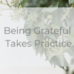 Gratitude can help reduce anxiety but being grateful takes practice. Spend a few minutes each day to practice gratitude and see the results.