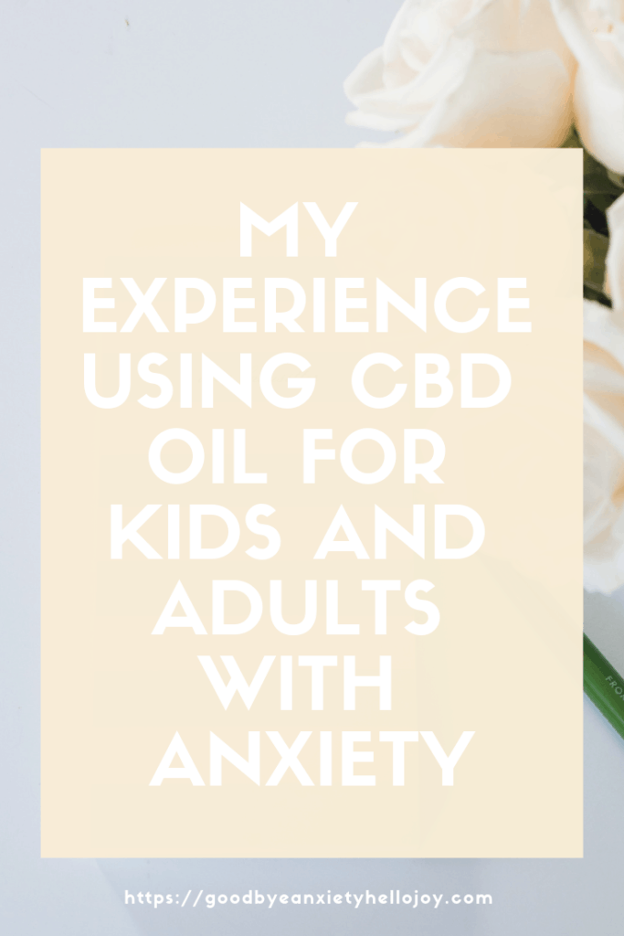 CBD oil for kids and adults with anxiety can be an effective part of a treatment plan. #anxiety #parenting #specialneeds #cbdoil