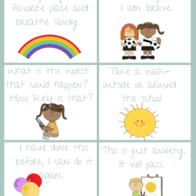 Free Child Anxiety Printables - Good Bye Anxiety, Hello Joy