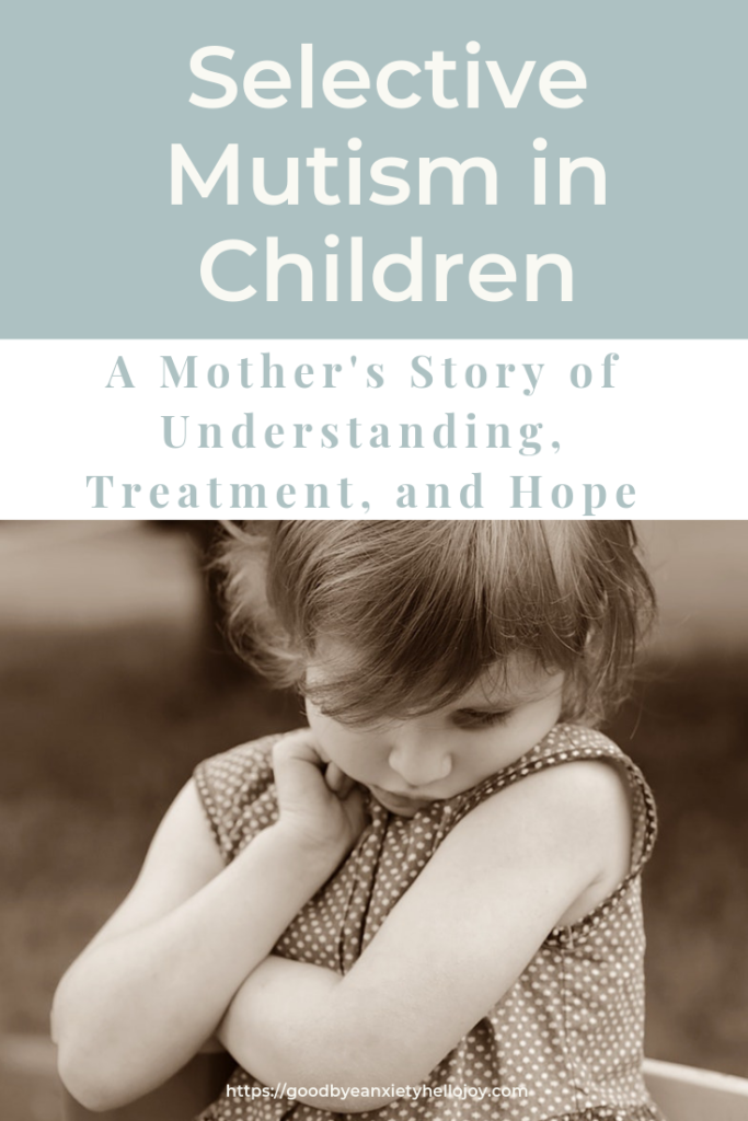 Selective mutism in children is a common anixety. One mother shares her daughter's journey through diagnosis, treatment, and success offering hope to others. 