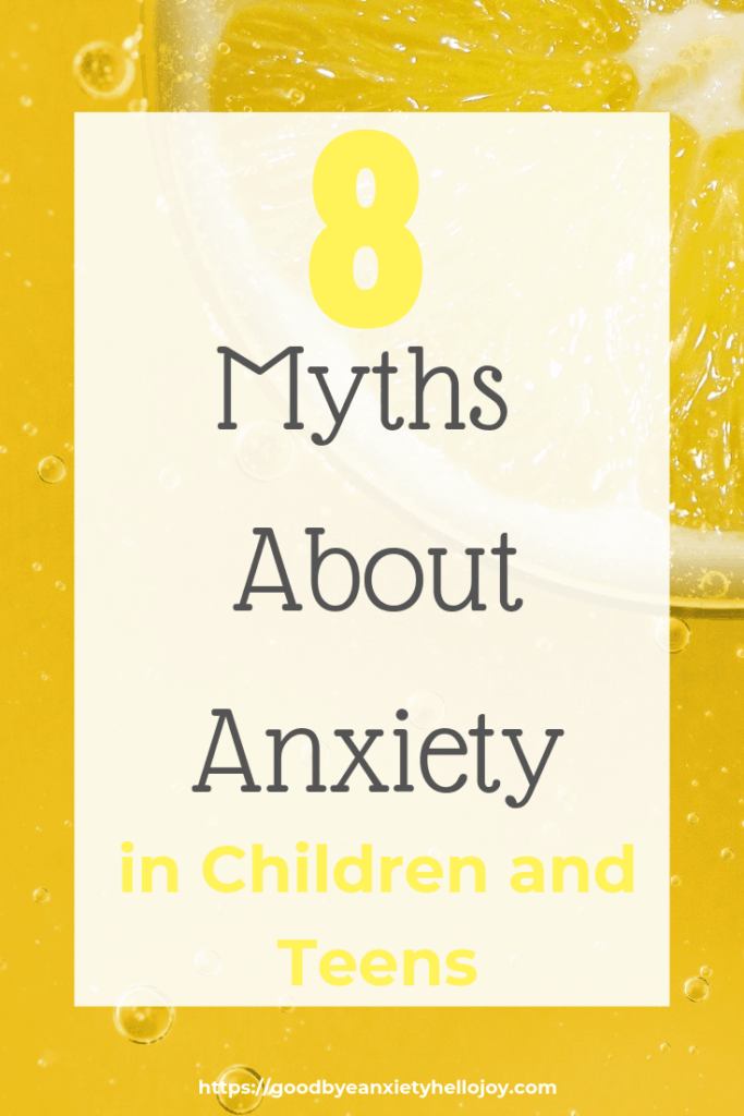 myths about anxiety